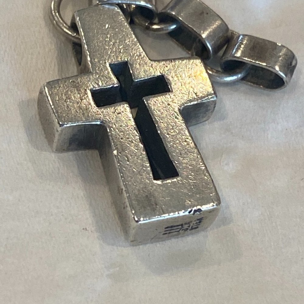 Sterling silver cross